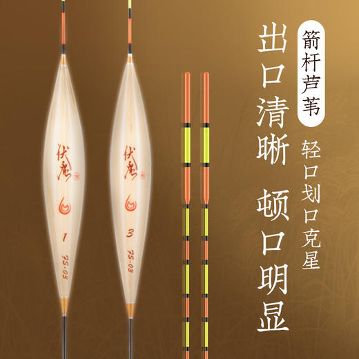 佳钓尼伏魔新款鱼漂芦苇漂高灵敏轻口鲫鱼漂加粗醒目浮漂官方正品 商品图0