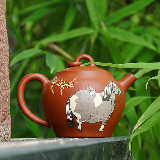 滇南陶韵云南建水紫陶中国四大名陶全手工制作朱玄峰马壶 商品图0