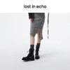 lost in echo 设计师品牌圆提手底花鞋跟西部短靴牛仔靴绑带靴 商品缩略图3