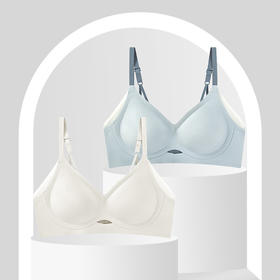 黛唯梵 无痕内衣女小胸聚拢收副乳防下垂无钢圈薄款美背文胸