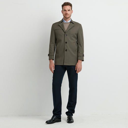 YvesFigarau伊夫·费嘉罗秋冬新款休闲时尚舒适风衣外套940561 商品图1