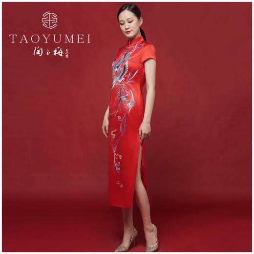 3楼 陶玉梅新娘款凤求凰旗袍 商品图1