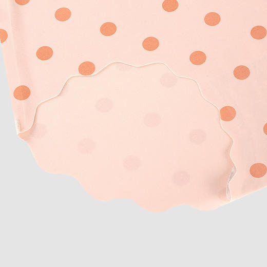 黛唯梵 奶油波点波浪边冰丝内裤女士一片式无痕隐形透气三角裤 商品图2