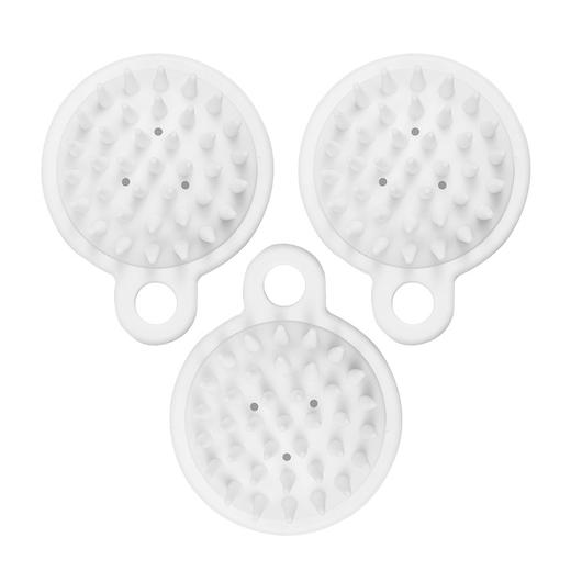 【缓冲气囊 强劲清洗 不伤头发】硅胶洗头刷去屑止痒按摩神器日式洗头梳子头皮抓痒抓头器洗澡刷子 商品图7