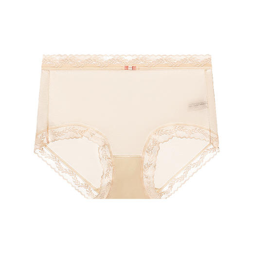 黛唯梵丝滑绸缎凉感内裤女夏季薄款中腰透气莫代尔底档少女内裤 商品图4