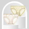 黛唯梵可爱动物蕾丝提花少女内裤舒适纯棉档性感透视网纱三角裤 商品缩略图0