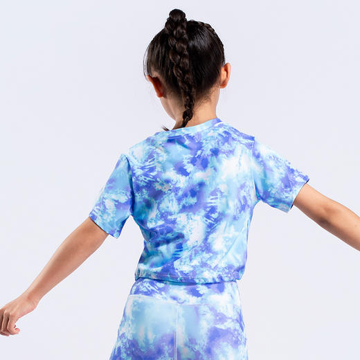 跃牌【欲动春风】儿童系列 新品瑜伽运动健身舞蹈训练T恤23206 商品图4