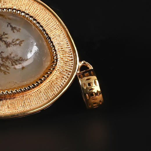 辽代影子玛瑙“生命树”项坠 商品图4