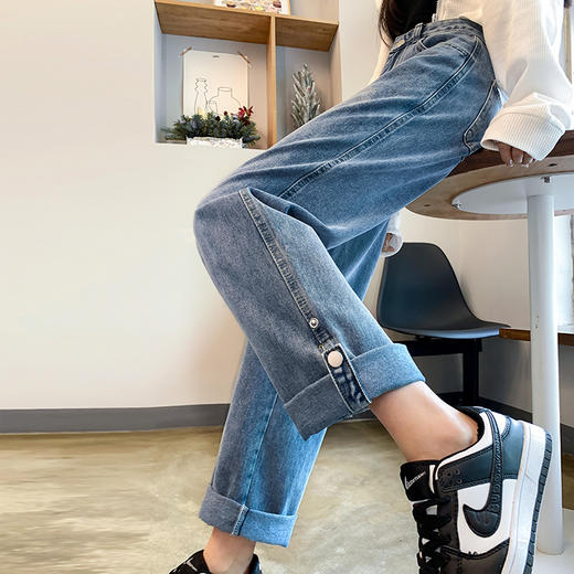 【HEY+JEANS】 防掉色牛仔裤秋季新款  809# 商品图0