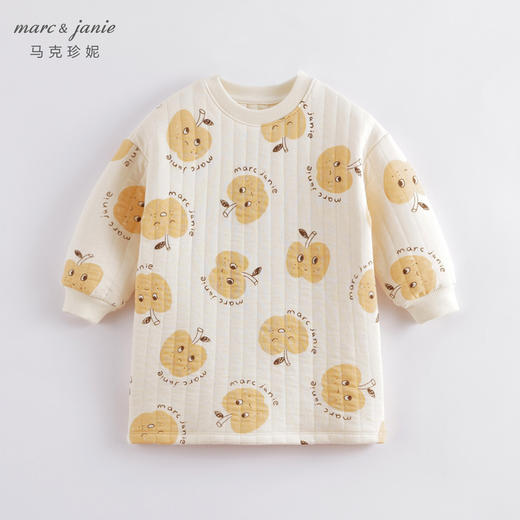 马克珍妮女童空气层印花连衣裙 儿童裙子221080 商品图1