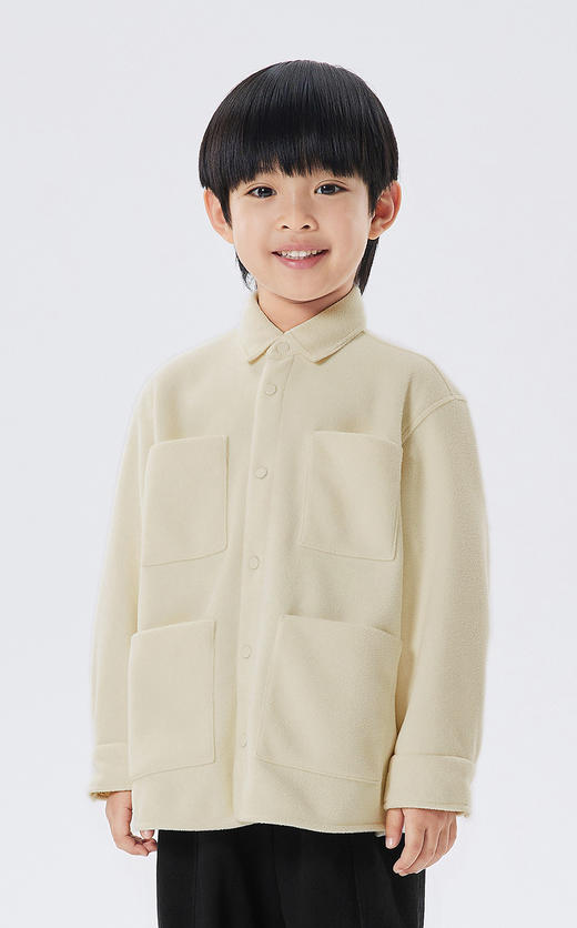 江南布衣童  22年秋款  宽松夹克  1M9610340 商品图4
