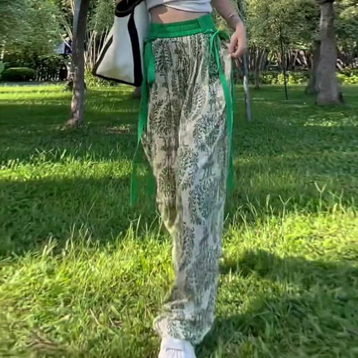 裁缝学苑AQ115 直筒拖地裤高腰显瘦阔腿裤纸样裤子女装服装打板图 商品图1