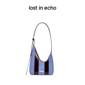 lost in echo 不对称拼接小号月牙包腋下包
