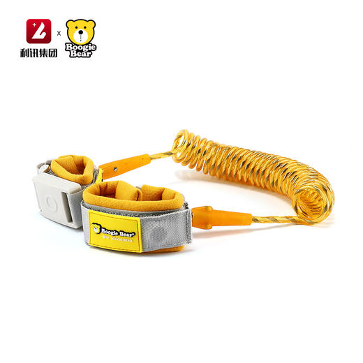 卜吉熊儿童牵引防丢绳手环遛娃神器（黄色/粉色） 商品图5
