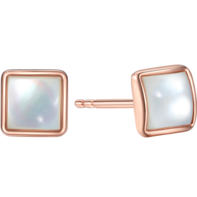 EEK34200221BXXXX0000潮宏基CHJ 【TOP爆款】真我初心 18K金耳钉母贝耳环耳饰个性气质优雅