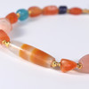 冰糖火焰缠丝玛瑙管多宝手串 商品缩略图2