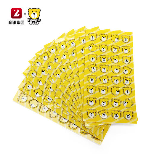 卜吉熊贴纸（10片/包）/GP124701 商品图2