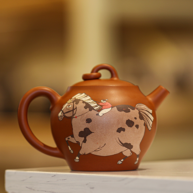 滇南陶韵云南建水紫陶中国四大名陶全手工制作朱玄峰马壶