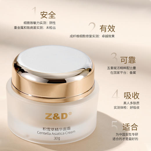 Z&D积雪草精华面霜 商品图1