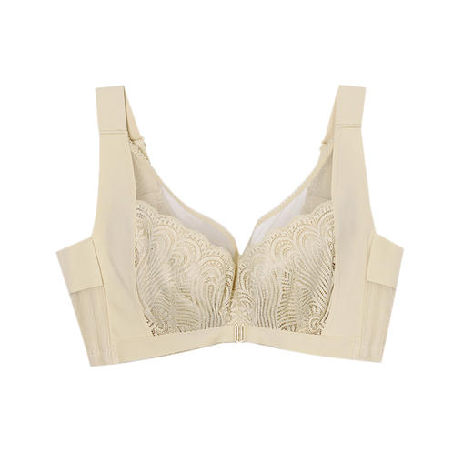 美季美优J月半荷塘夹棉杯文胸W251D02 商品图4