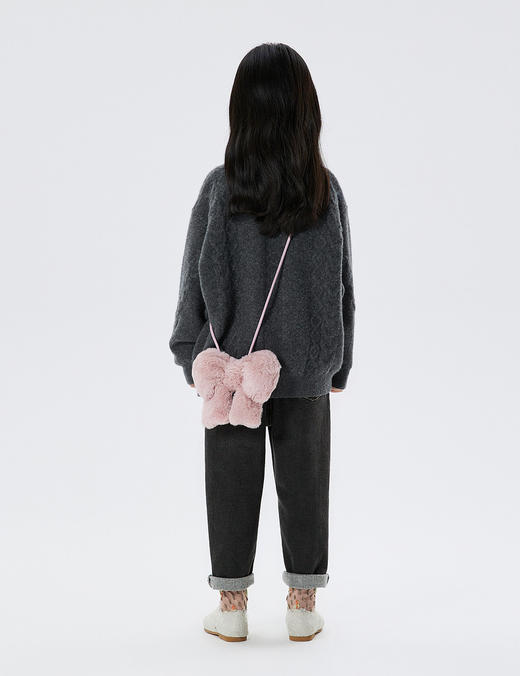 江南布衣童  22年秋款  宽松套头长袖毛衫  1M9310140 商品图4