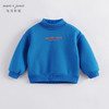 marcjanie马克珍妮秋装新款 男女童字母高领加绒卫衣221321 商品缩略图3