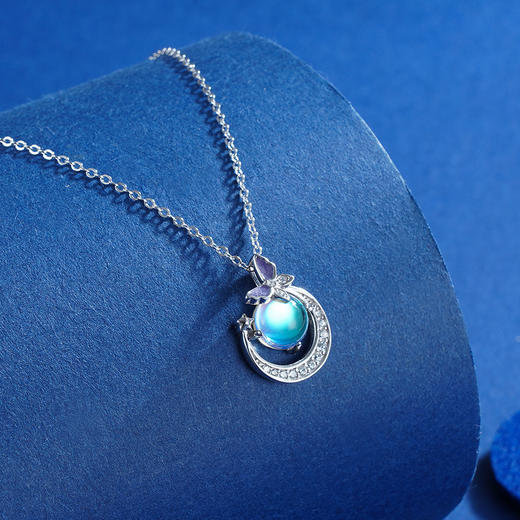 【童话星球】子佩集S925银月光石项链【ZJHY-N000643B】2206 商品图5