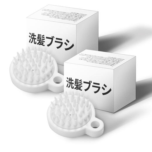 【缓冲气囊 强劲清洗 不伤头发】硅胶洗头刷去屑止痒按摩神器日式洗头梳子头皮抓痒抓头器洗澡刷子 商品图9