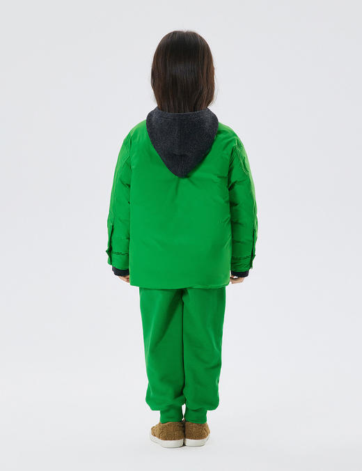 江南布衣童   22年秋款  保暖中长款羽绒服  1M9C10630 商品图6