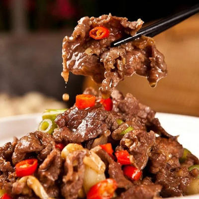 【严选】湘老蔡小炒黄牛肉225g*1袋+聪厨原味黄牛杂520g*1袋 商品图10