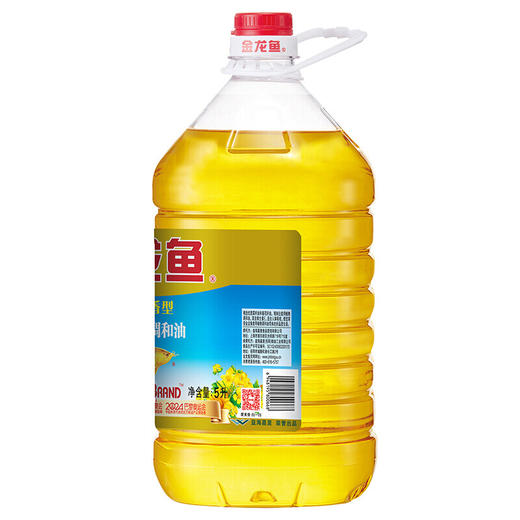 金龙鱼葵花籽清香食用植物调和油5L 商品图1