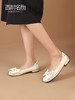 西村名物2022秋季新款舒适轻便平跟简约百搭气质休闲单鞋女36951 商品缩略图3