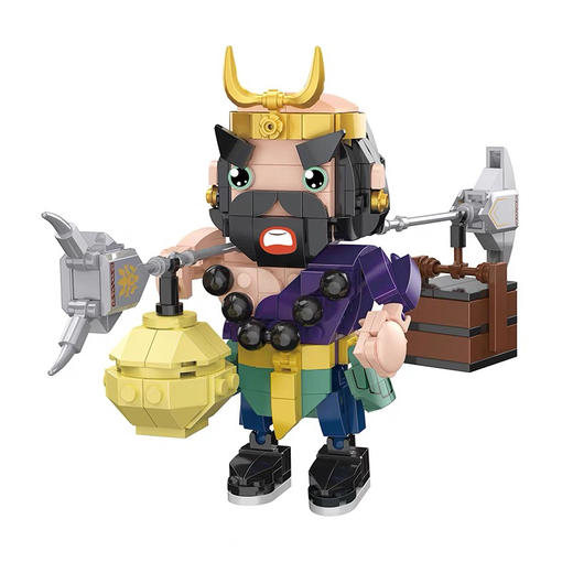 【博乐里】15709-1 15709-2 15709-5 15709-6 孙悟空拼装积木 猪八戒拼装积木 唐僧拼装积木 沙僧拼装积木 商品图3