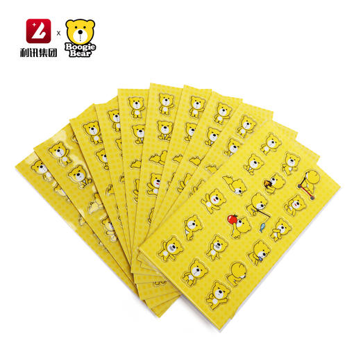 卜吉熊贴纸（10片/包）/GP124701 商品图6