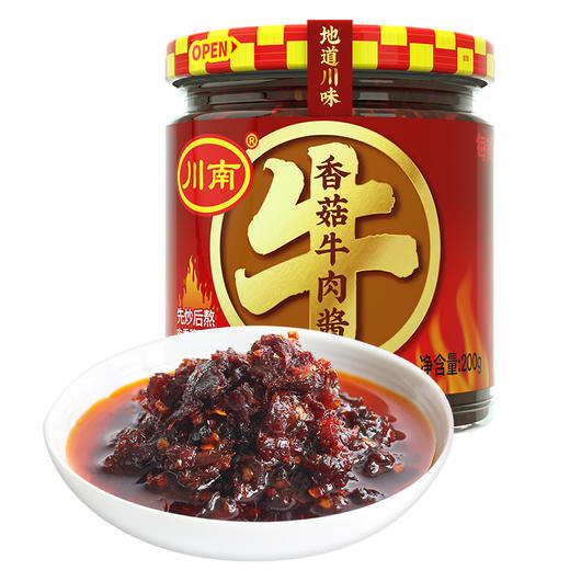 【百】川南香菇牛肉酱200g 商品图0