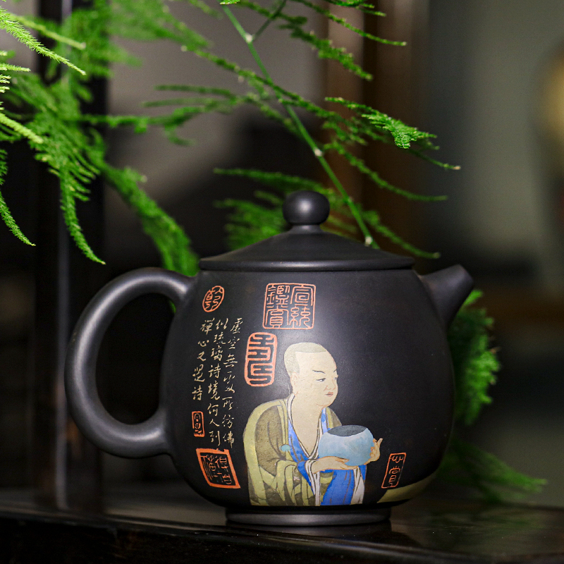 滇南陶韵云南建水紫陶中国四大名陶全手工制作沈路程茶壶