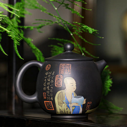 滇南陶韵云南建水紫陶中国四大名陶全手工制作沈路程茶壶 商品图0