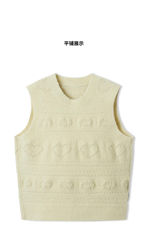 江南布衣童   绵羊毛纯色毛衫背心  YM9310150 商品图2