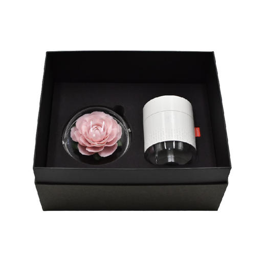 羽诗制造出品 有花在月·芳霏套装陶瓷花扩香器无线加湿器文创礼盒 商品图4