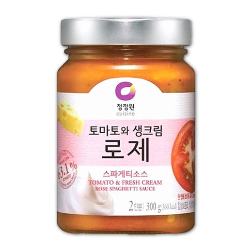 清净园 奶酪意大利面酱瓶装300g   商品图0