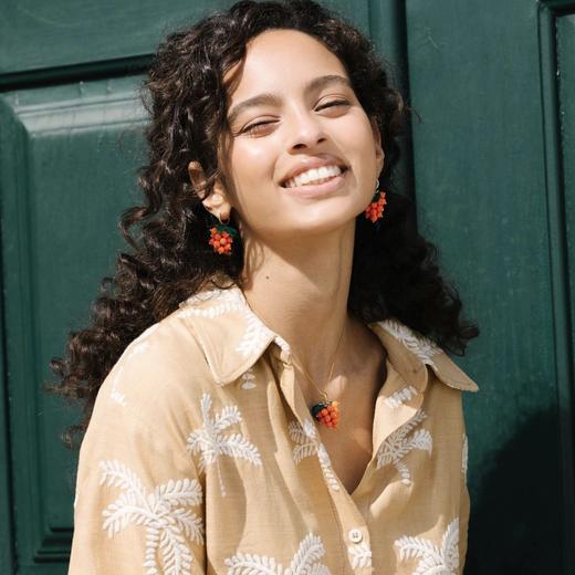 订购6周到｜Annele-Cloudberry-云莓 耳夹（无需耳洞）［芬兰设计师］ 商品图3