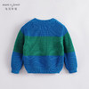 马克珍妮秋装新款 男童撞色拼接落肩毛衣 儿童毛衫221398 商品缩略图2