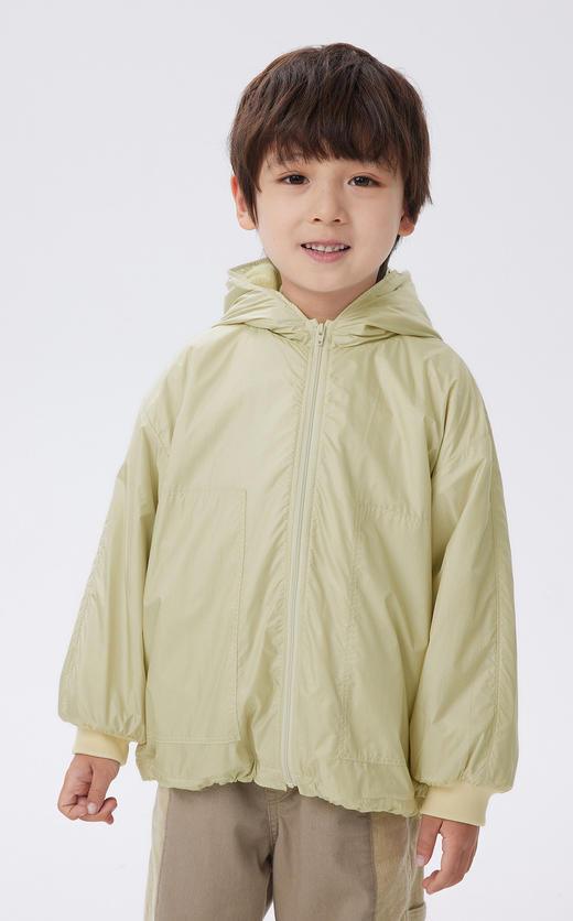 江南布衣童  22年秋款  短款加绒风衣  1M9910470 商品图4