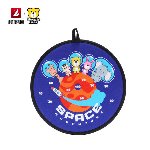 卜吉熊儿童粘粑盘吸盘抛接球（深蓝/黄色） 商品图4