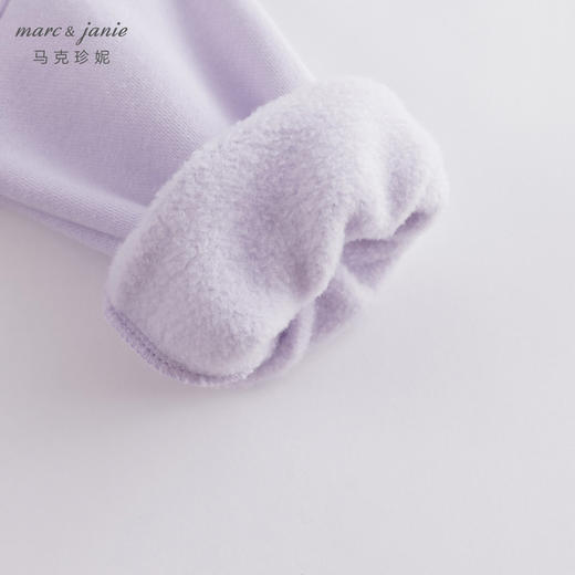 marcjanie马克珍妮秋装新款 男女童字母高领加绒卫衣221321 商品图5