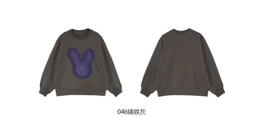 江南布衣童  22年秋款  可爱印花圆领无帽套头卫衣  1M9410320 商品图11