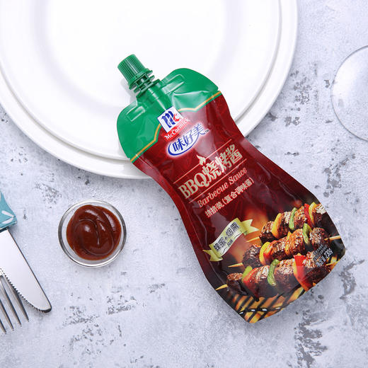 【百】味好美（McCormicK） 调味酱/酱料烧烤酱 BBQ烧烤酱挤挤装230g 商品图5