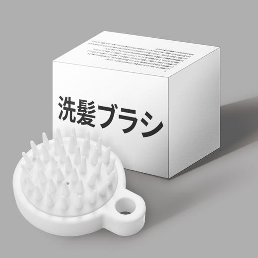 【缓冲气囊 强劲清洗 不伤头发】硅胶洗头刷去屑止痒按摩神器日式洗头梳子头皮抓痒抓头器洗澡刷子 商品图8