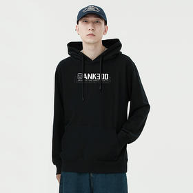 自由基地2022秋冬越野车tank300图案创意印花戴帽套头卫衣男女款 NMT-1890