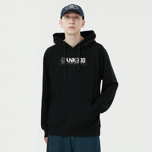 自由基地2022秋冬越野车tank300图案创意印花戴帽套头卫衣男女款 NMT-1890 商品图0